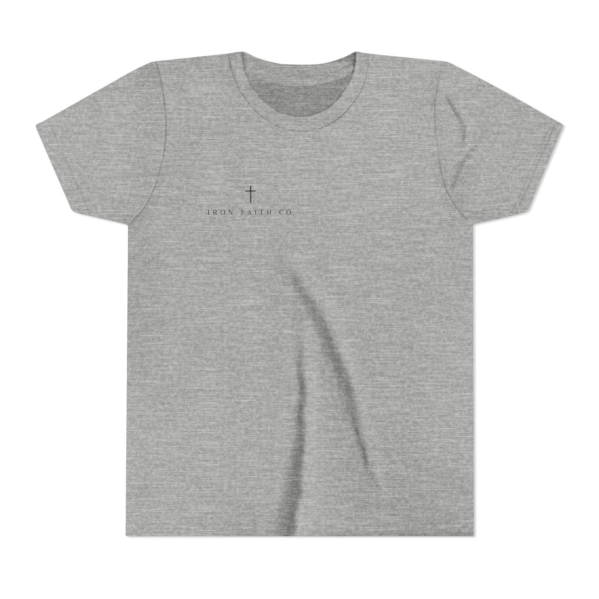 Iron Faith Co. Wordmark Youth Tee – Back Print