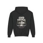 Good Things Come From Obedience Youth Hoodie – Back Print
