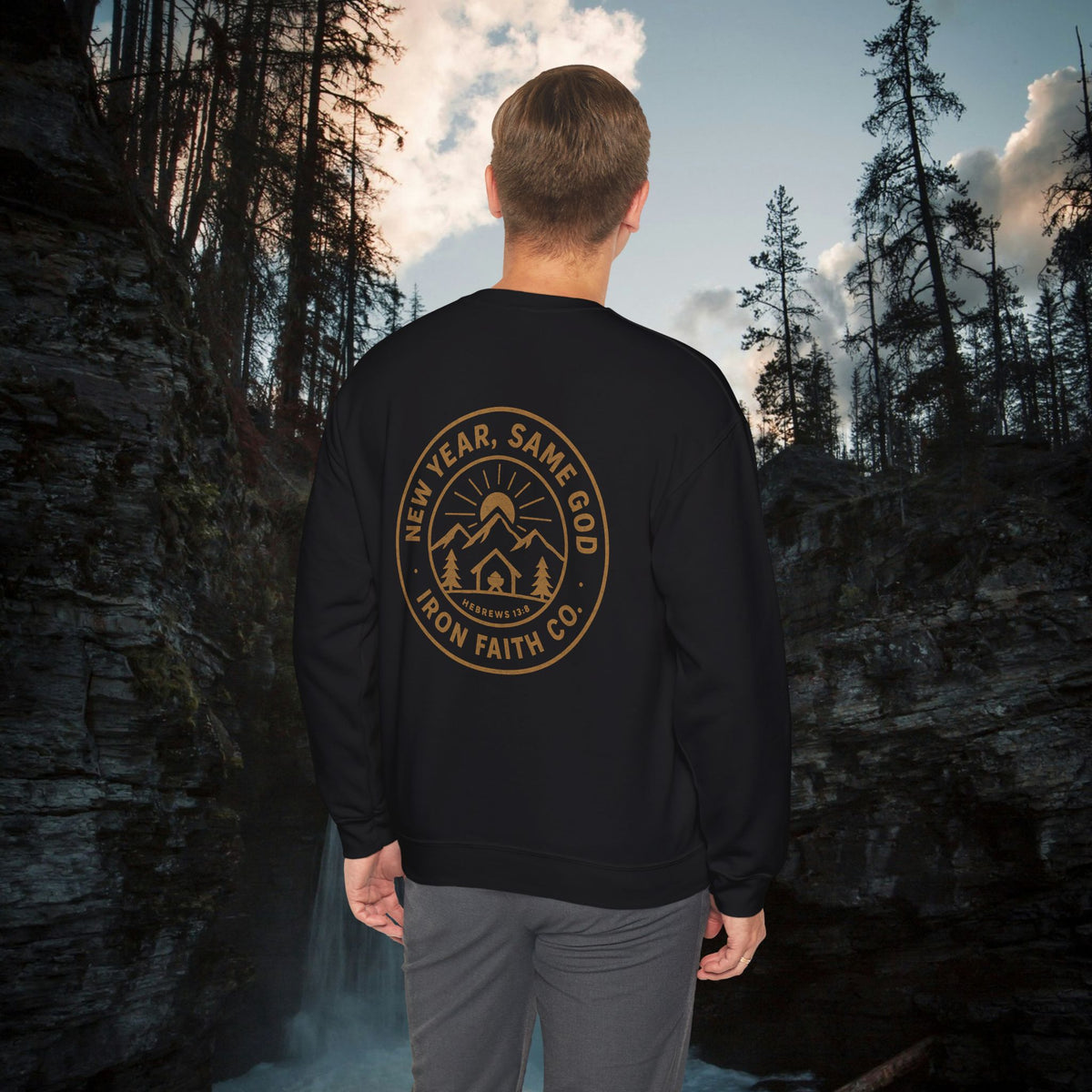 Iron Faith Co. 'New Year, Same God' Crewneck Sweatshirt - photo 1 of 30