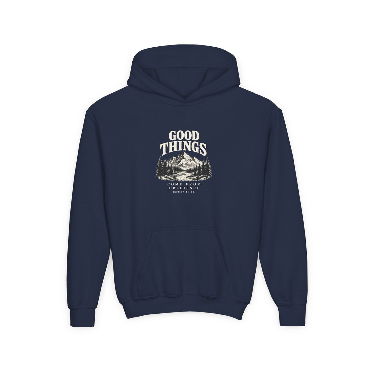 Good Things Come From Obedience Youth Hoodie