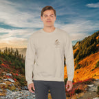 Be strong and courageous Joshua 1:9 | forged by Faith | Iron Faith Co. | Crewneck Sweatshirt