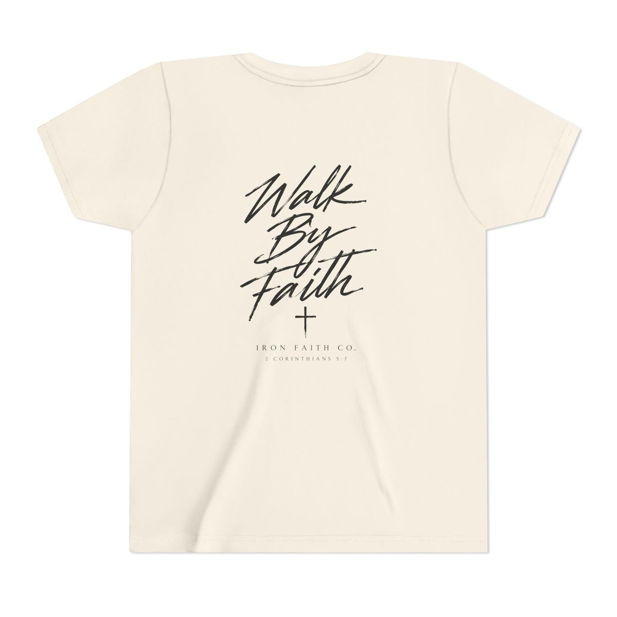 Walk By Faith Youth Tee – Back Print