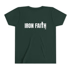Iron Faith Co. Wordmark Youth Tee – Back Print