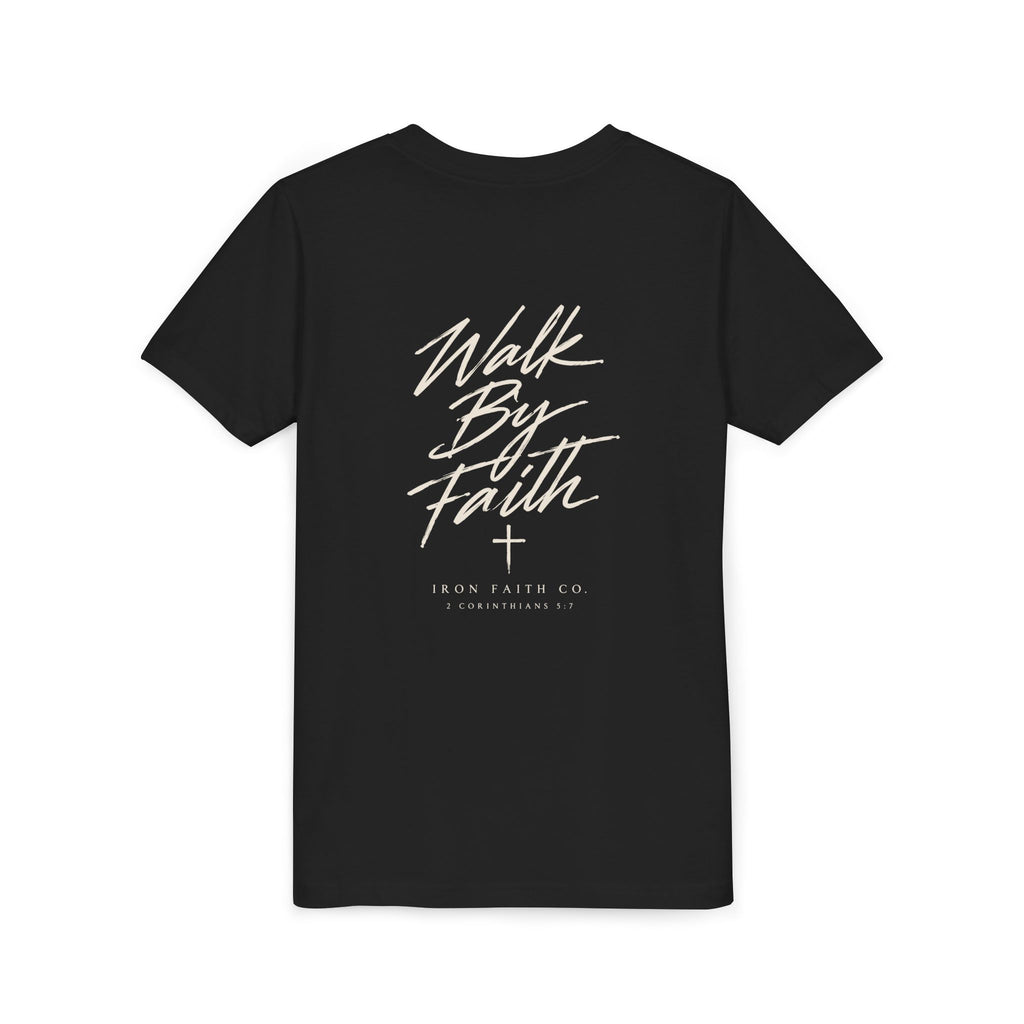 Walk By Faith Youth Tee – Back Print