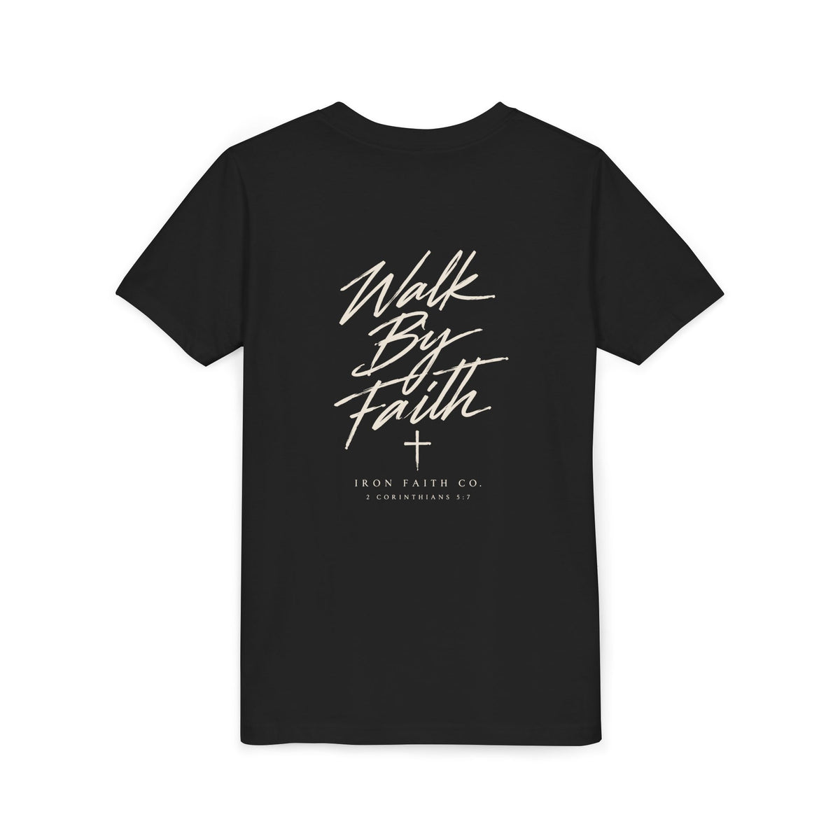 Walk By Faith Youth Tee – Back Print
