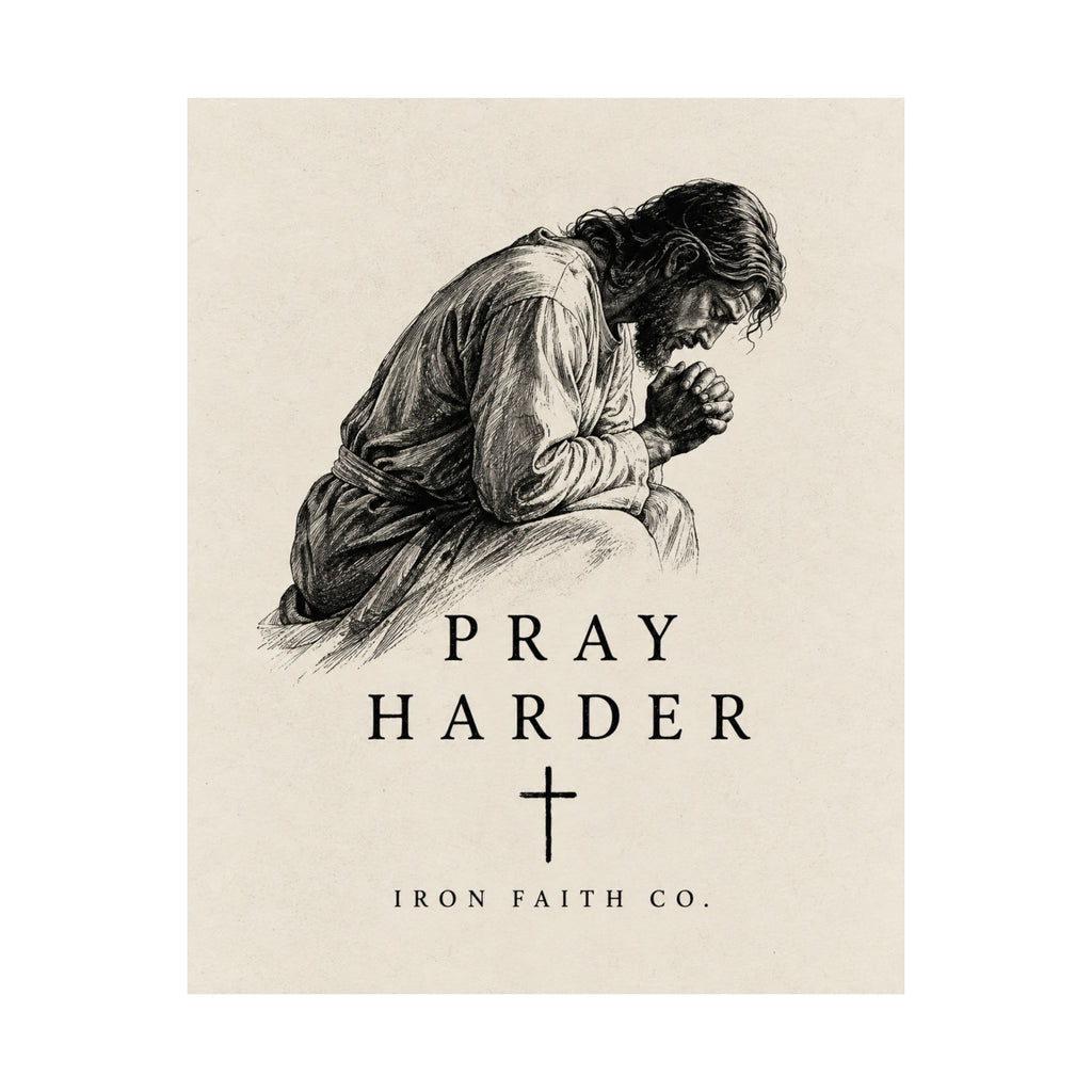 Pray Harder Poster