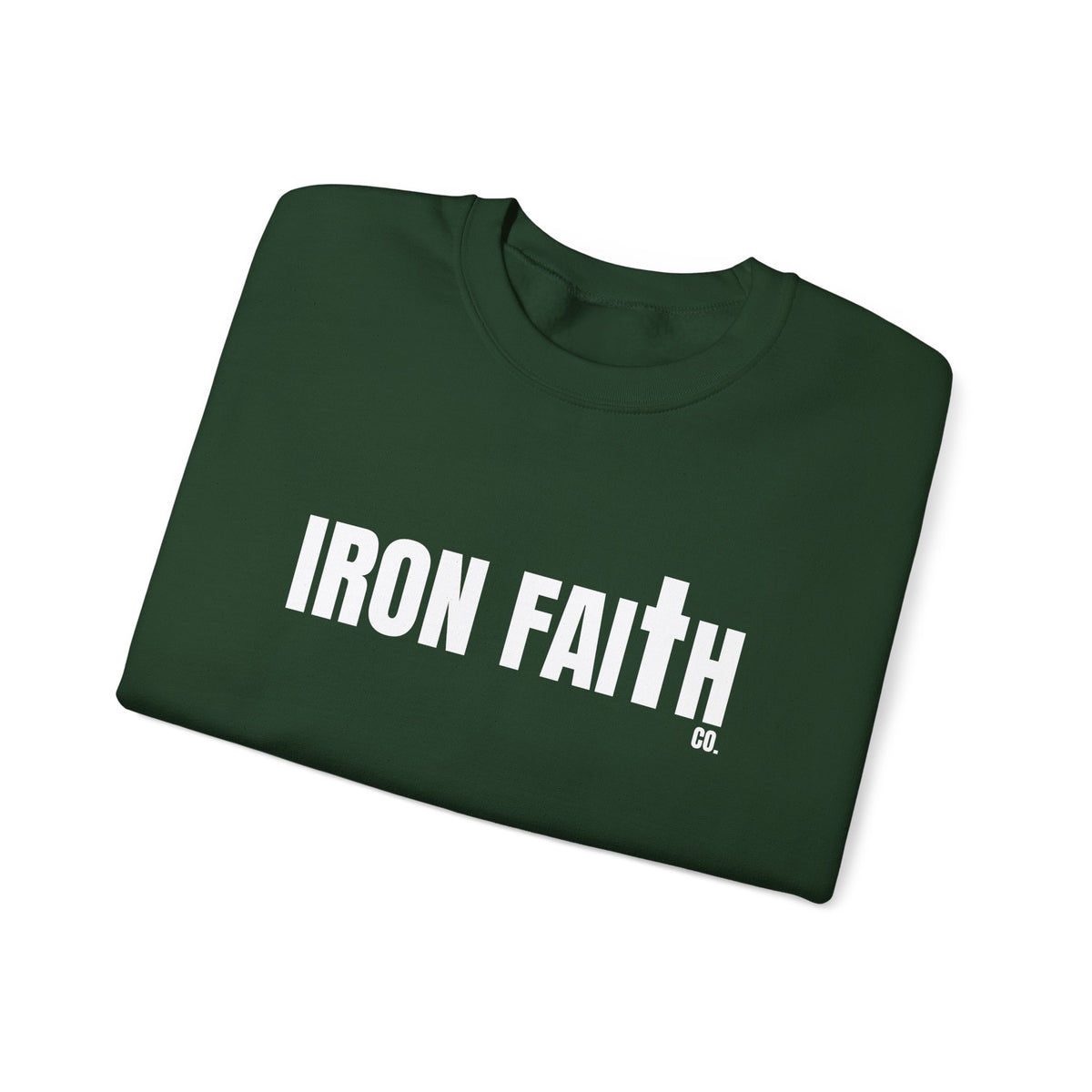 Iron Faith Co. Wordmark Crewneck