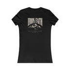 Built on a Higher Standard Women's Fitted Tee – Back Print