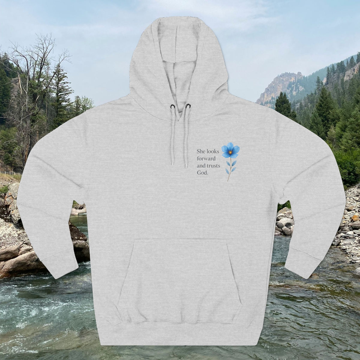 She Looks Back and Thanks God Comfort Pullover - IronFaithCo. - photo 3 of 30