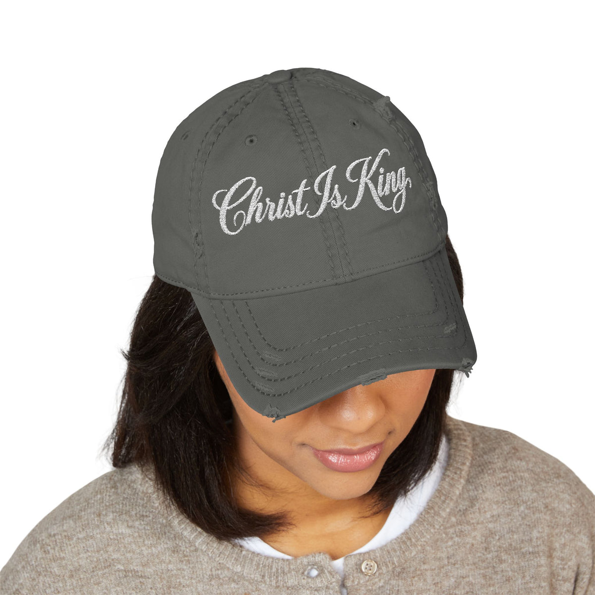 Christ Is King Dad Hat
