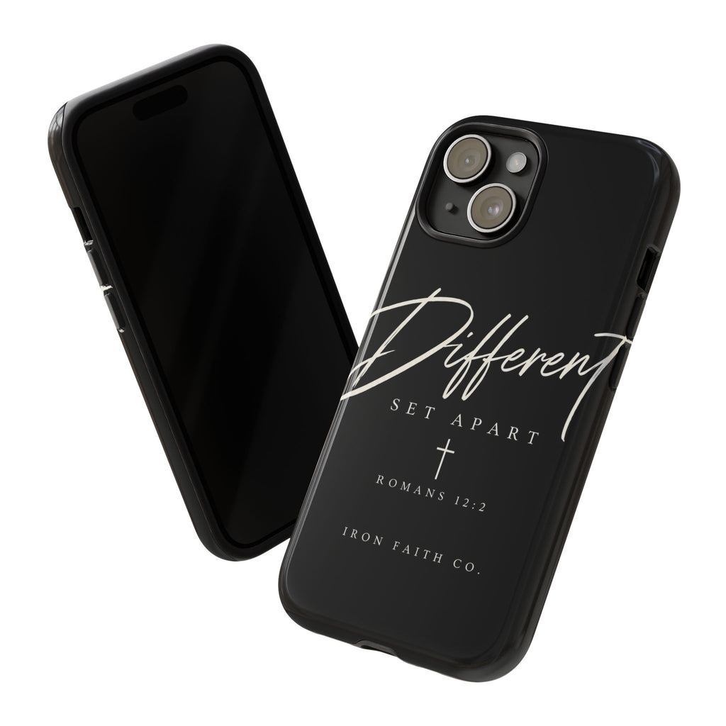 Different Romans 12:2 Phone Case
