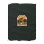 Find Purpose in the Wilderness Sherpa Fleece Blanket