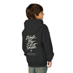 Walk By Faith Youth Hoodie – Back Print