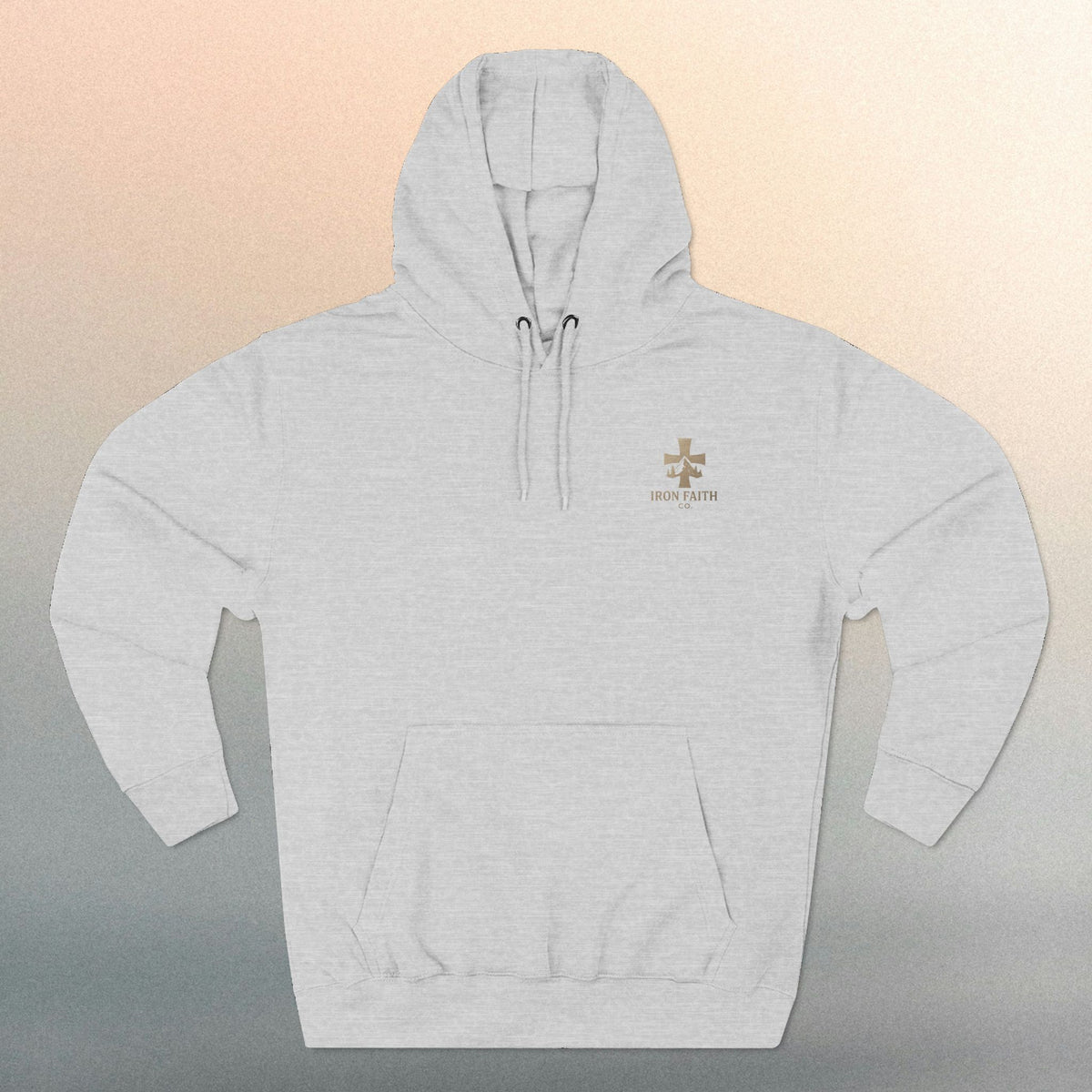 A Woman Who Fears The Lord Is Worthy Of Praise - Proverbs 31:30 - Iron Faith Co. - Fleece Hoodie - photo 2 of 30