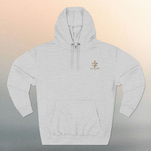 A Woman Who Fears The Lord Is Worthy Of Praise - Proverbs 31:30 - Iron Faith Co. - Fleece Hoodie - photo 2 of 30