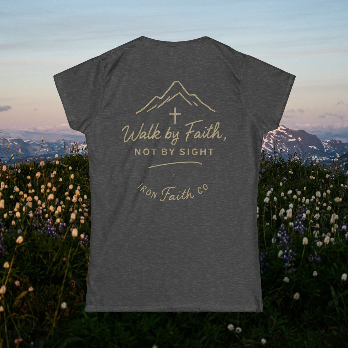 Iron Faith Co. - Walk by Faith - Women's Softstyle Tee - photo 27 of 30