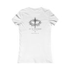 It Is Finished Women's Fitted Tee