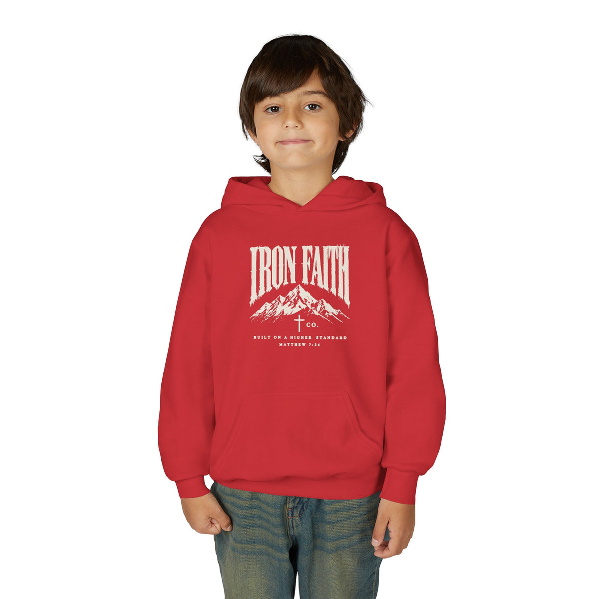 Built on a Higher Standard Youth Hoodie