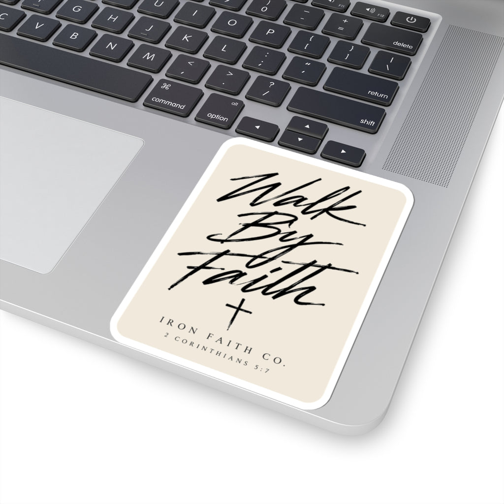 Walk By Faith Sticker