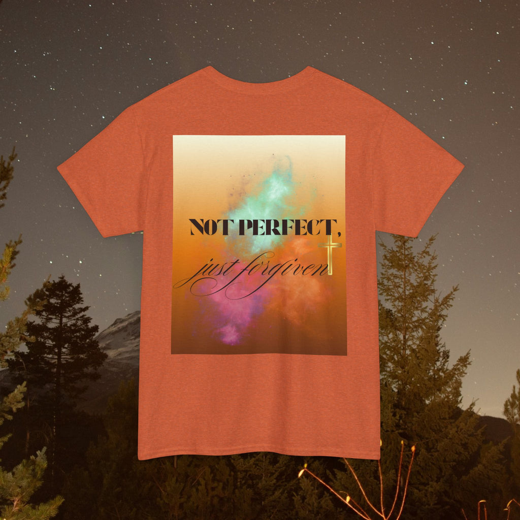 Iron Faith Co. | Not Perfect, Just Forgiven - Unisex Heavy Cotton T-Shirt