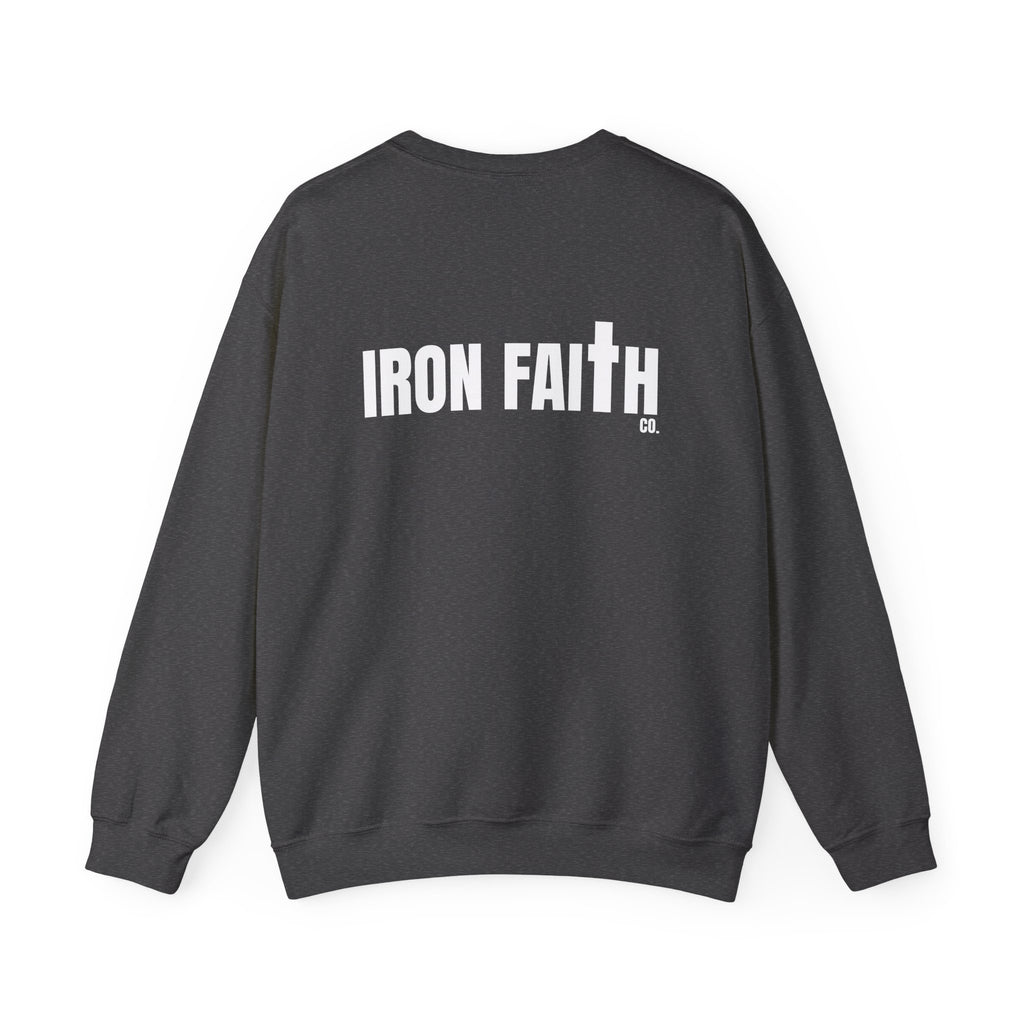 Iron Faith Co. Wordmark Crewneck – Back Print