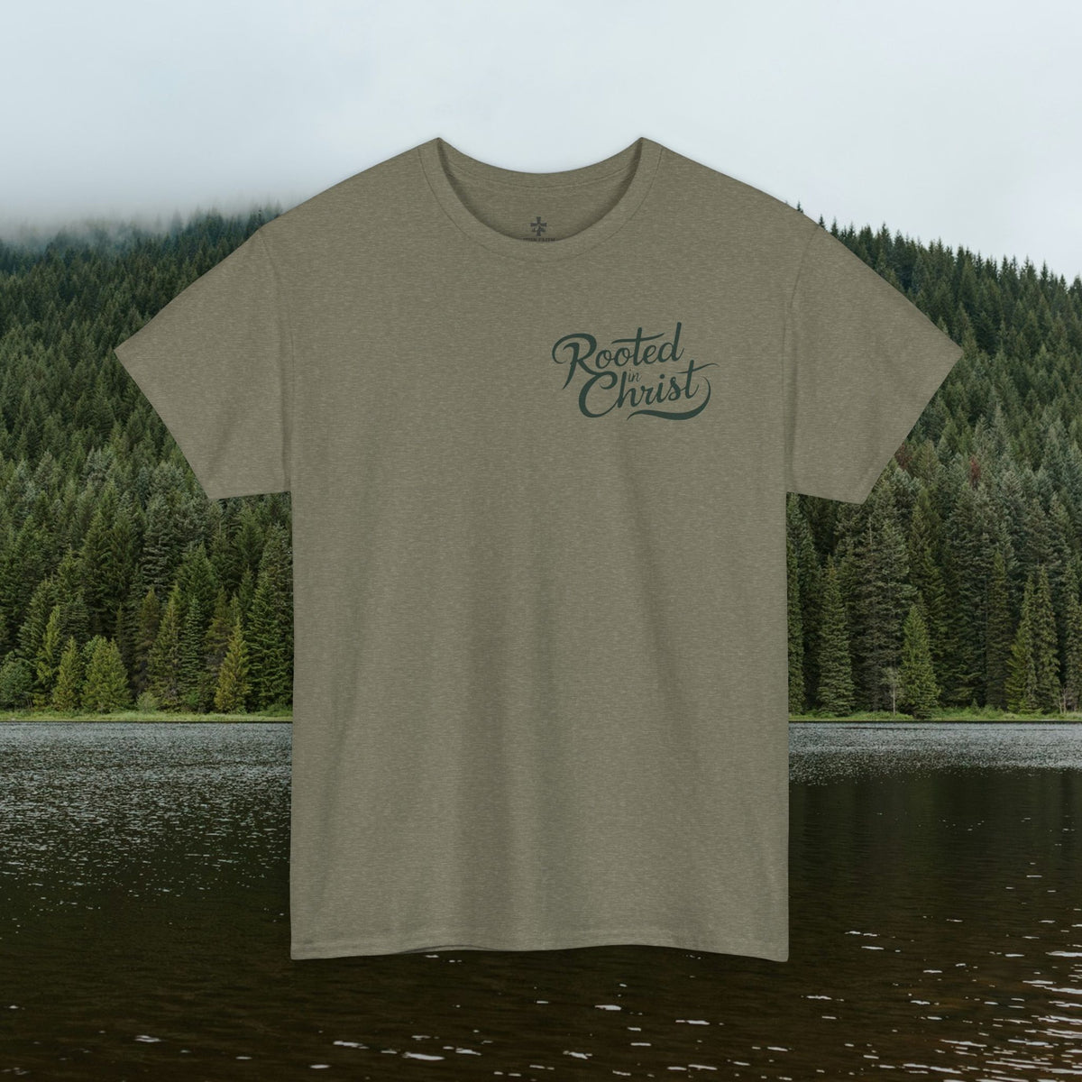 Iron Faith Co. - Rooted Christ Heavy Cotton Tee - photo 7 of 30