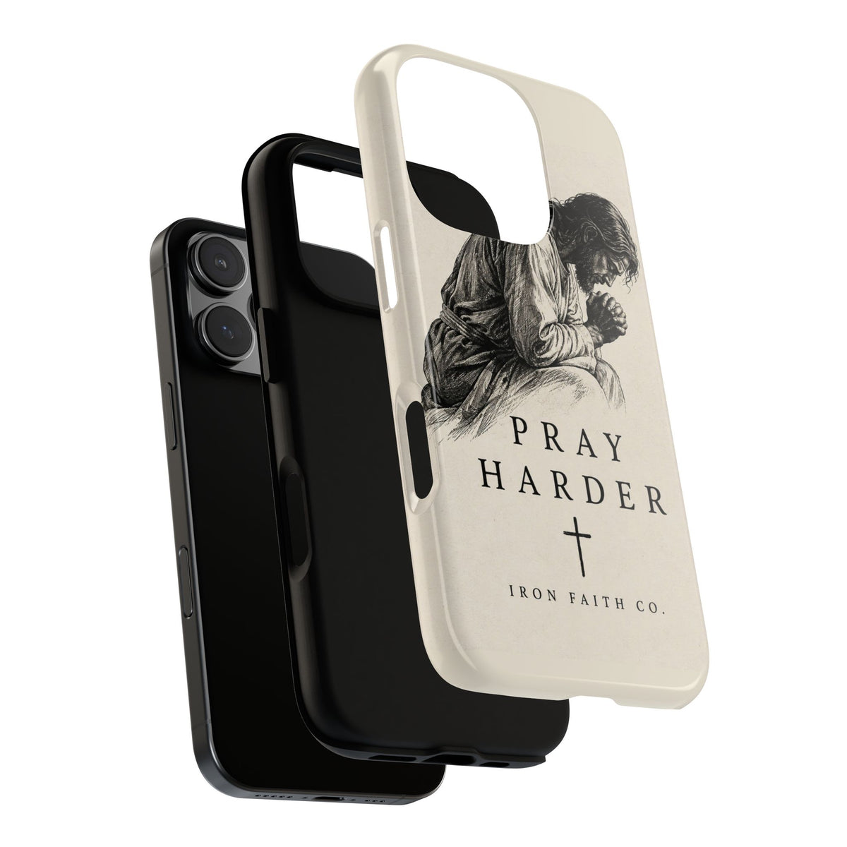 Pray Harder Phone Case