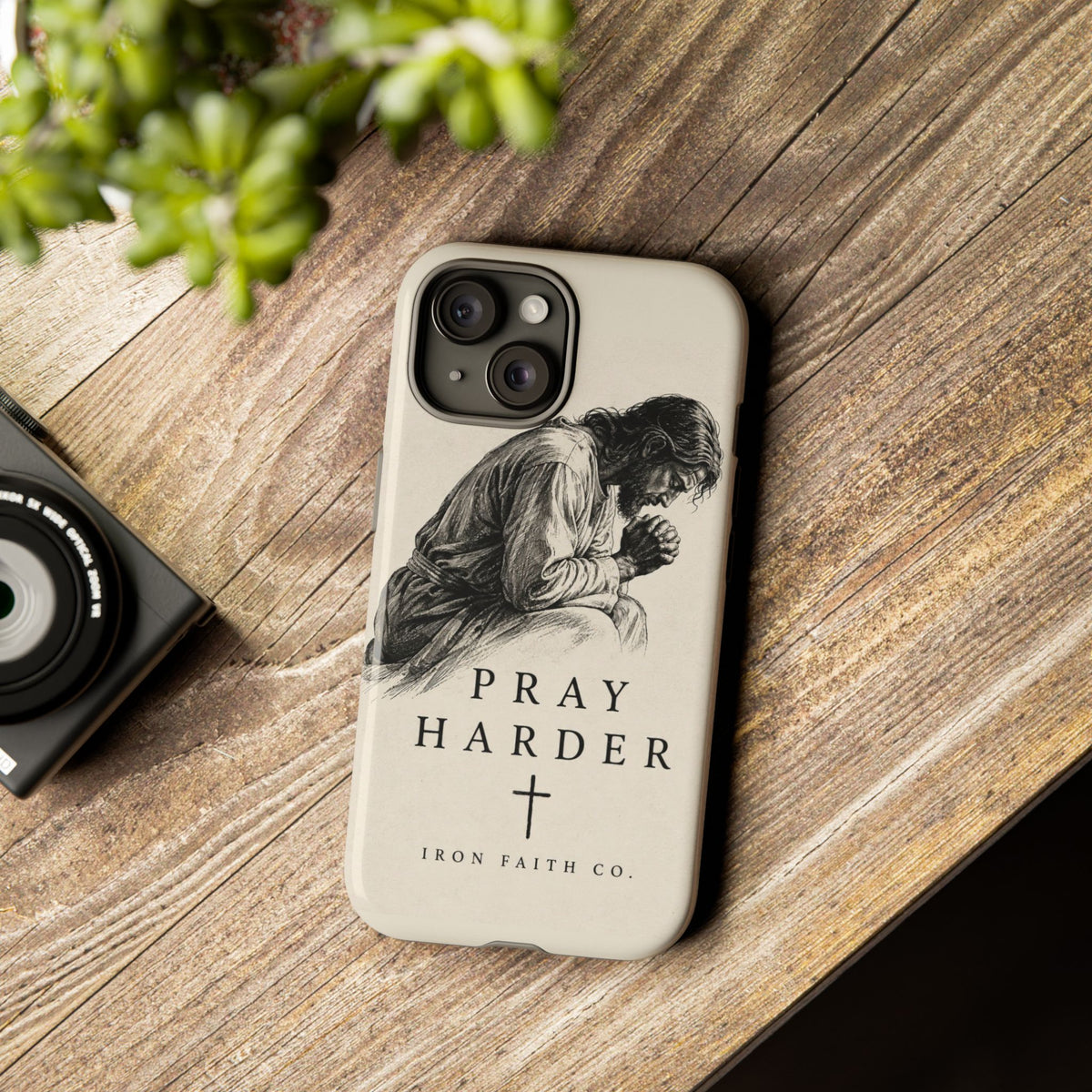Pray Harder Phone Case