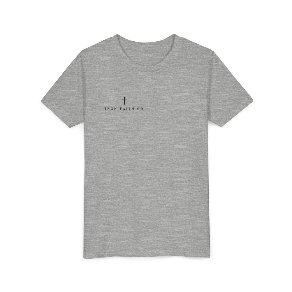 Built on a Higher Standard Youth Tee – Back Print