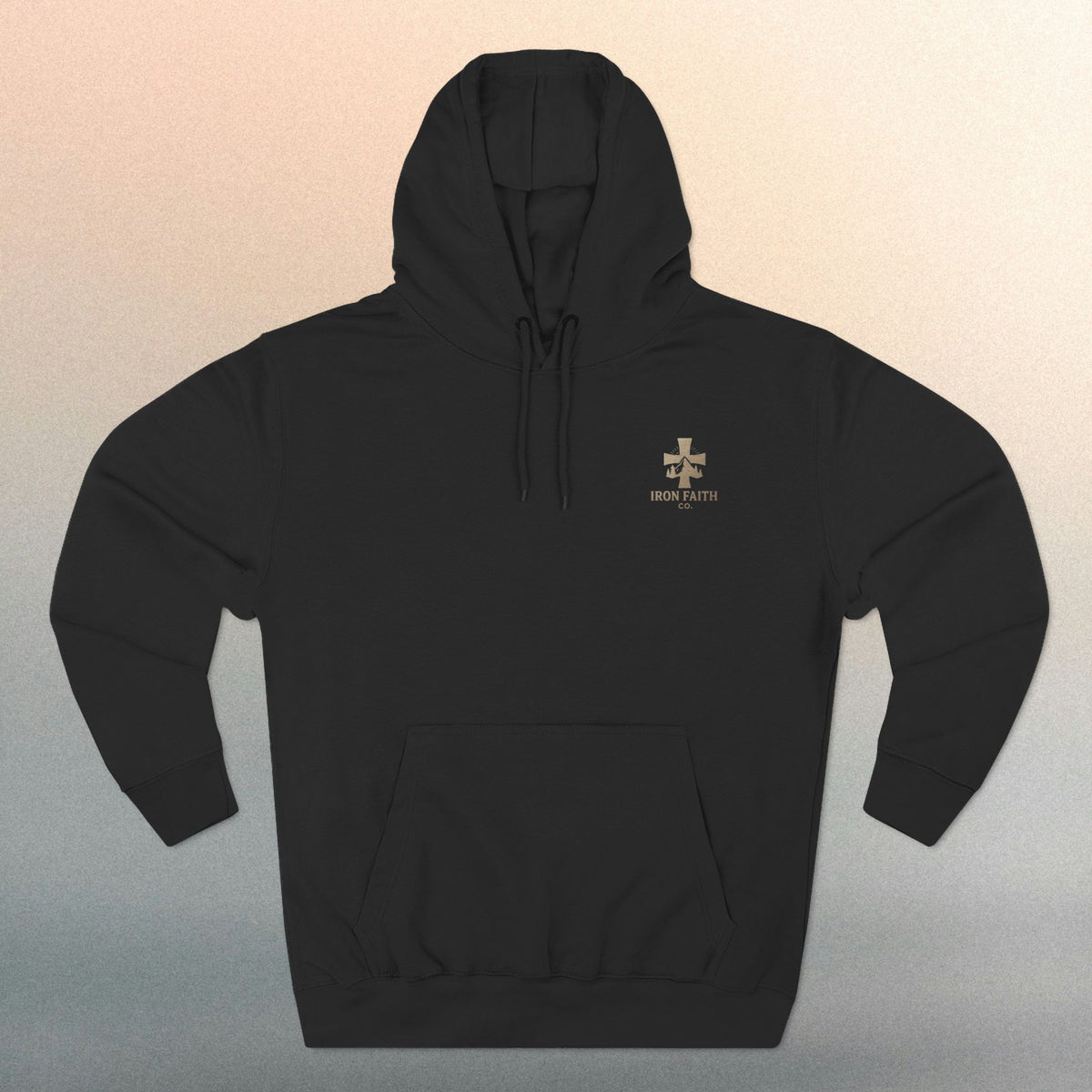A Woman Who Fears The Lord Is Worthy Of Praise - Proverbs 31:30 - Iron Faith Co. - Fleece Hoodie - photo 3 of 30