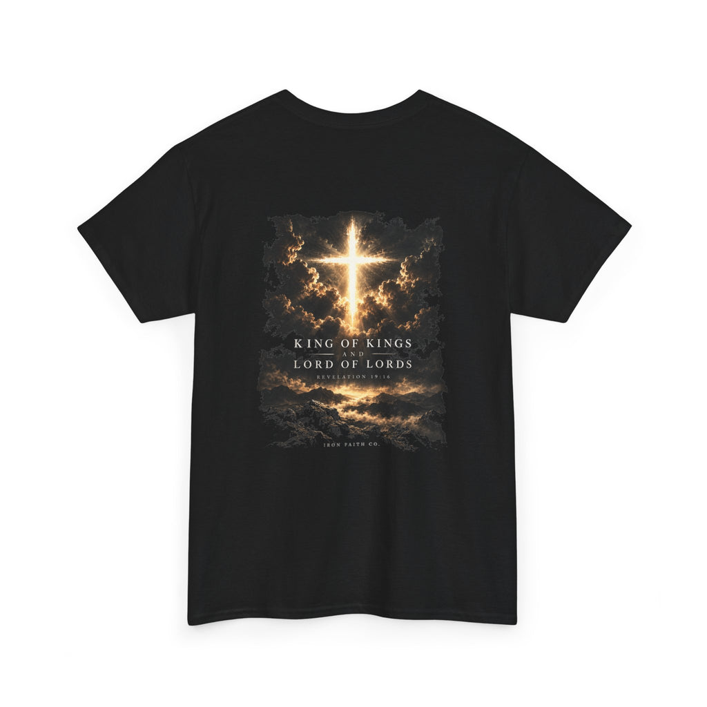 King of Kings Revelation 19:16 Tee – Back Print