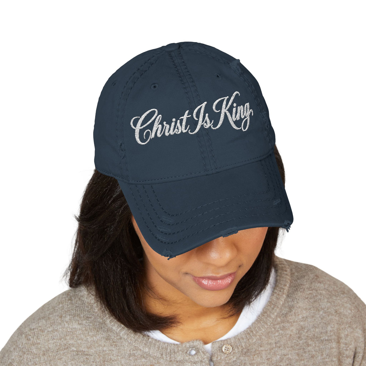 Christ Is King Dad Hat