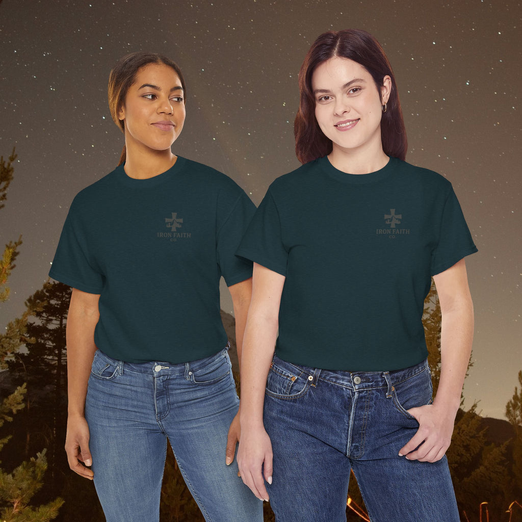 Iron Faith Co. | Not Perfect, Just Forgiven - Unisex Heavy Cotton T-Shirt