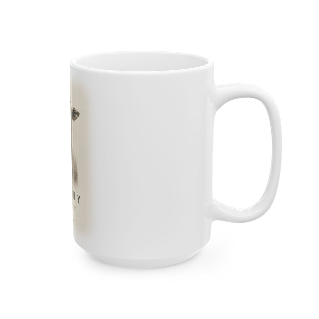 Worthy Revelation 5:12 Mug