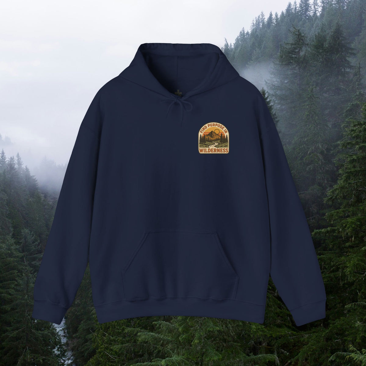 Find purpose in wilderness - Iron Faith Co. - Comfortable Heavy Blend Sweatshirt - photo 9 of 30
