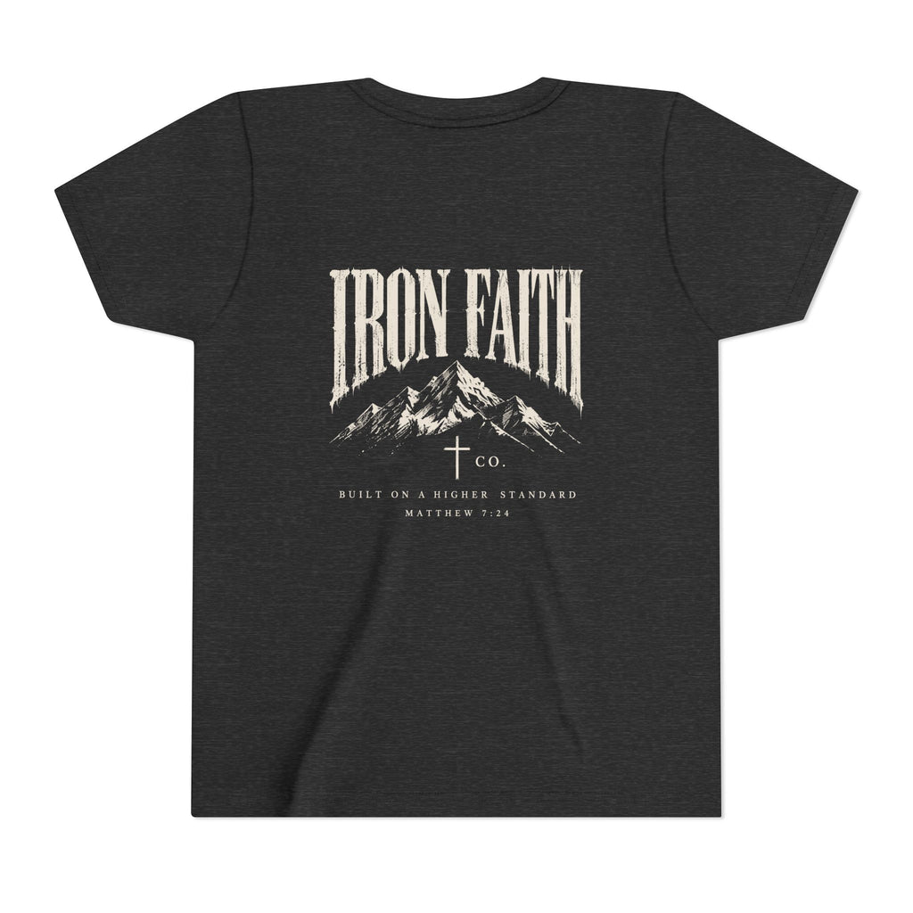 Built on a Higher Standard Youth Tee – Back Print