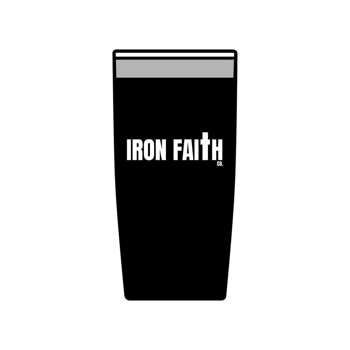 Iron Faith Co. Wordmark Insulated Tumbler, 20oz