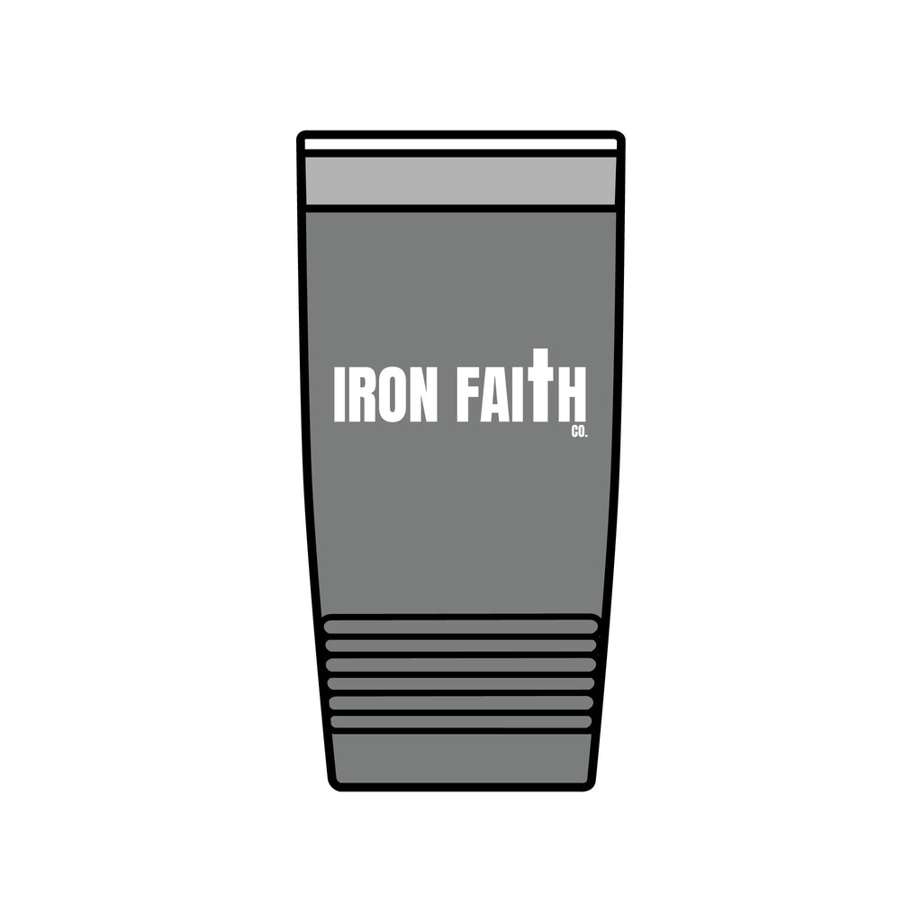 Iron Faith Co. Wordmark Insulated Tumbler, 20oz