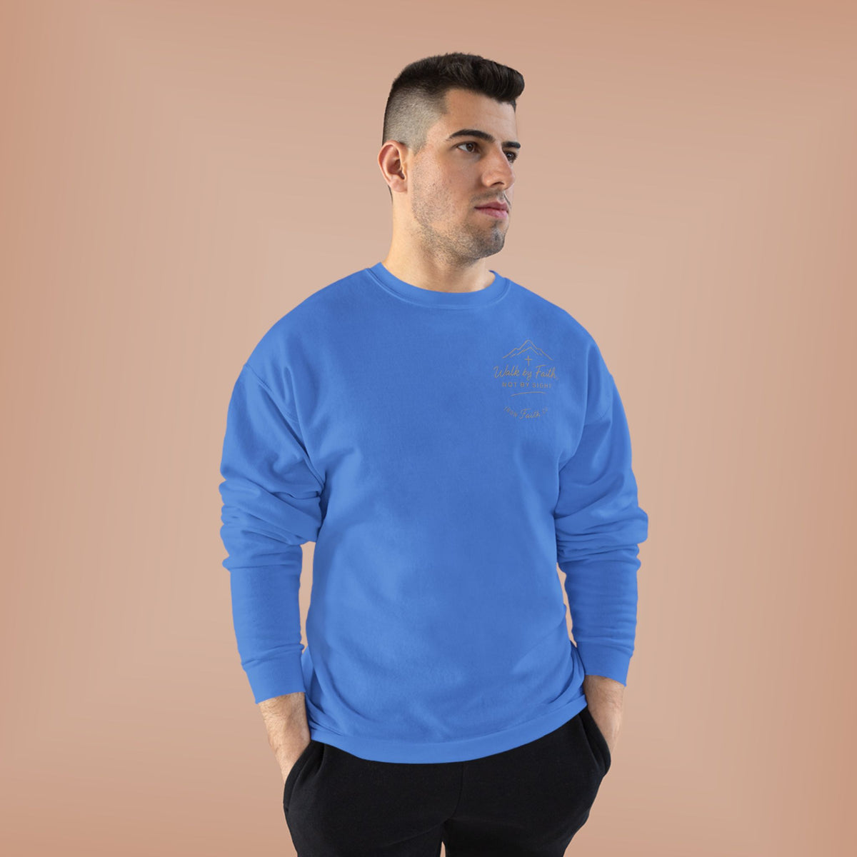 God's creation | Iron Faith Co. | Eco-Friendly Crewneck Sweatshirt