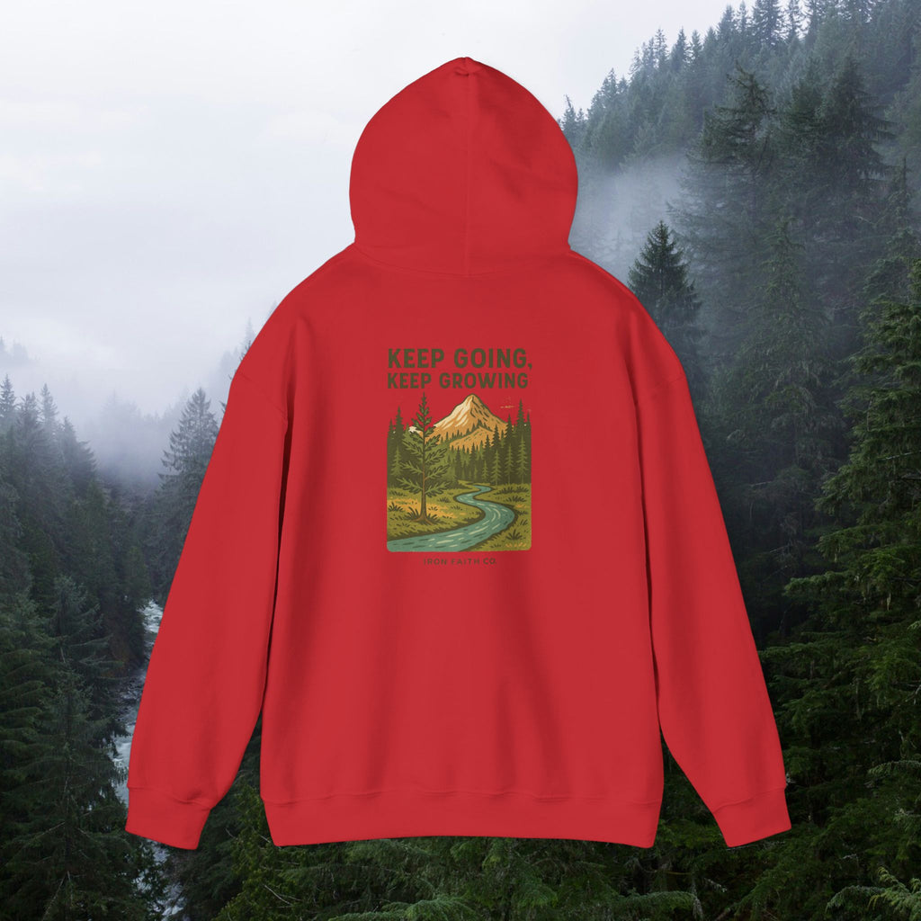 Find purpose in wilderness | Iron Faith Co. | Comfortable Heavy Blend Sweatshirt
