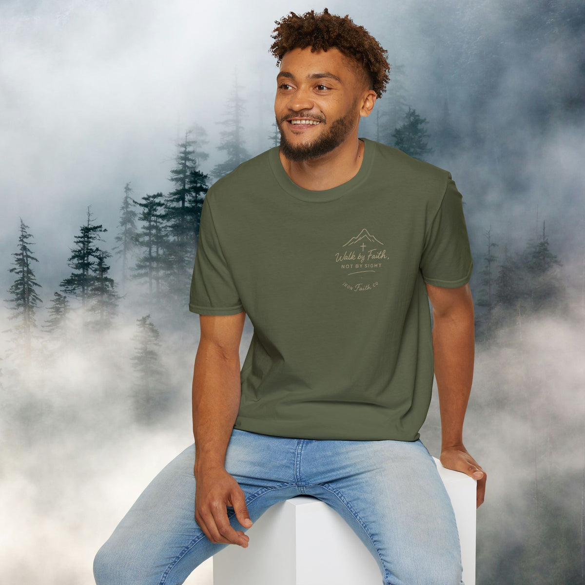 Iron Faith Co. | Matthew 6:34 T-shirt