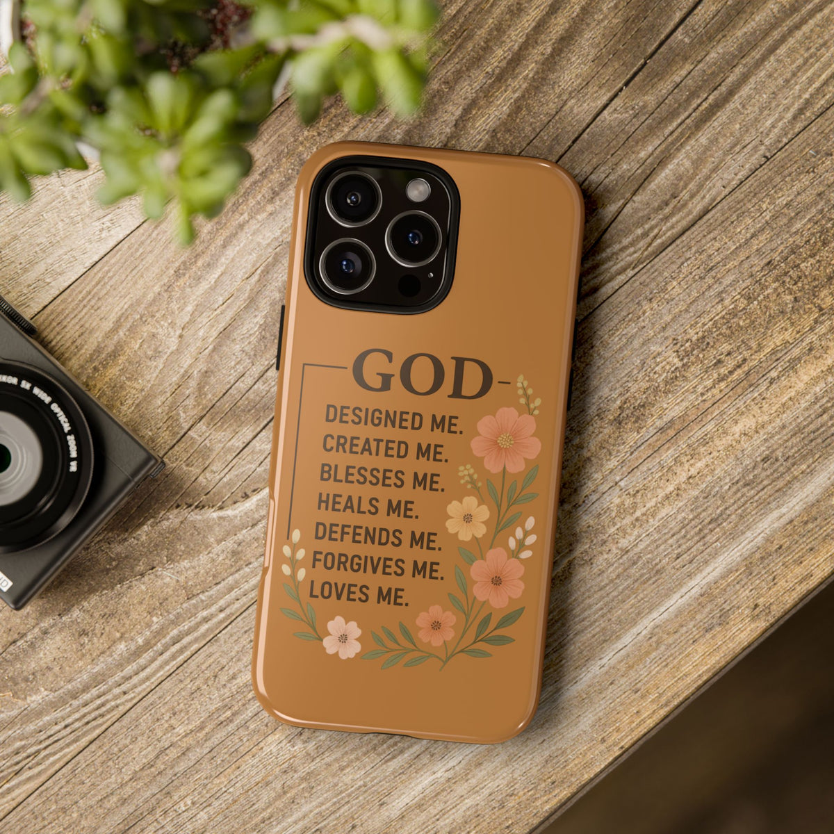 GOD Designed Me Floral iPhone Case - photo 1 of 30