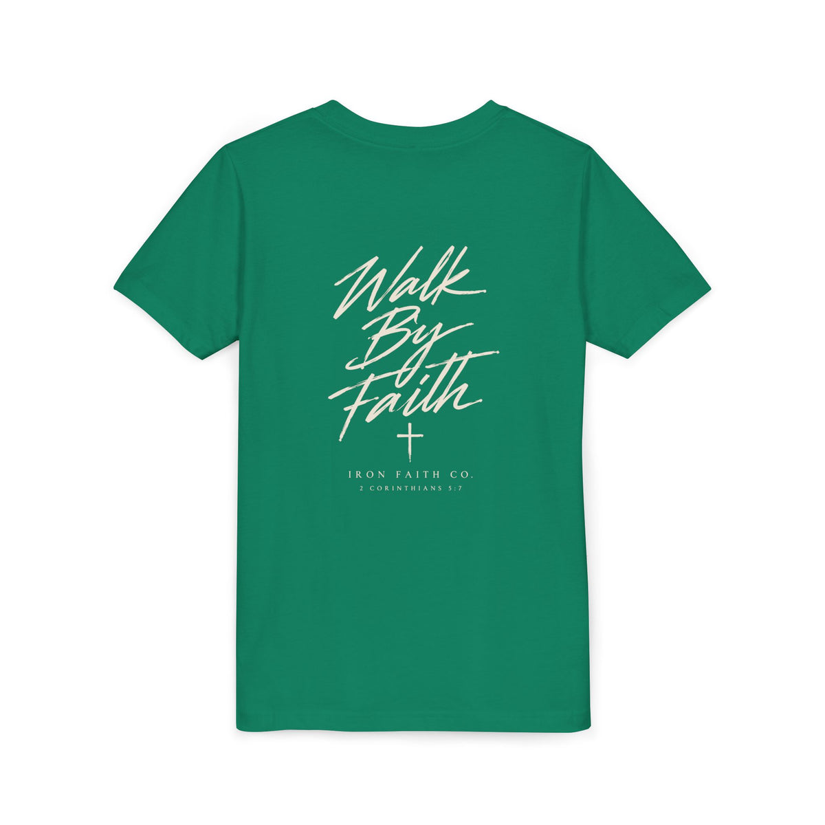 Walk By Faith Youth Tee – Back Print