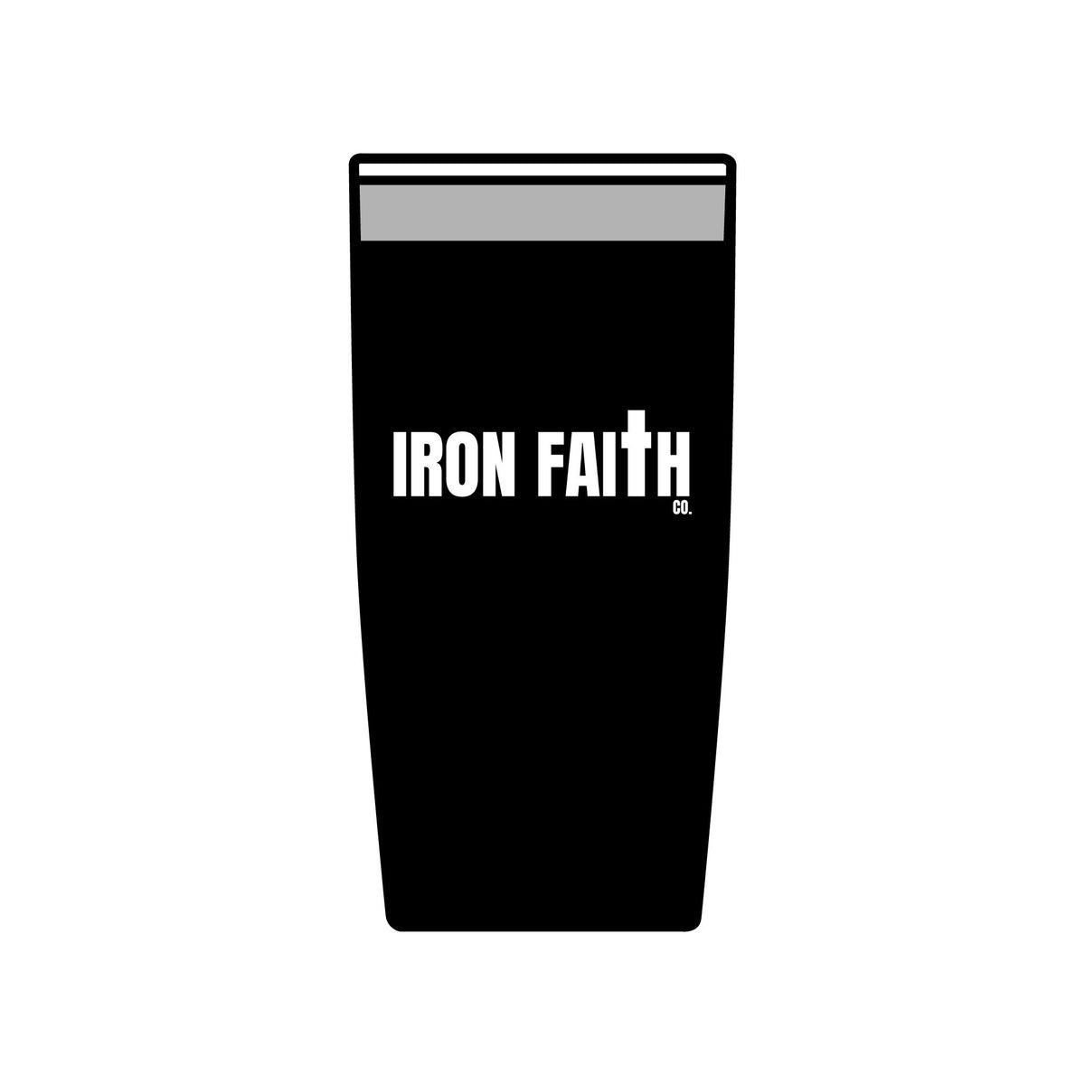 Iron Faith Co. Wordmark Insulated Tumbler, 20oz