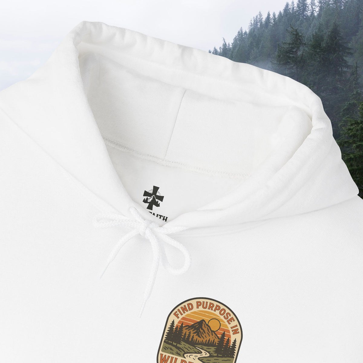 Find purpose in wilderness - Iron Faith Co. - Comfortable Heavy Blend Sweatshirt - photo 25 of 30