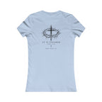 It Is Finished Women's Fitted Tee