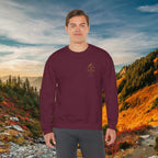 Be strong and courageous Joshua 1:9 - forged by Faith - Iron Faith Co. - Crewneck Sweatshirt - photo 16 of 30