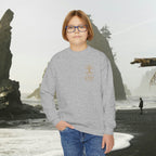 Love One Another Youth Crewneck Sweatshirt — Christian Faith Graphic - photo 19 of 30