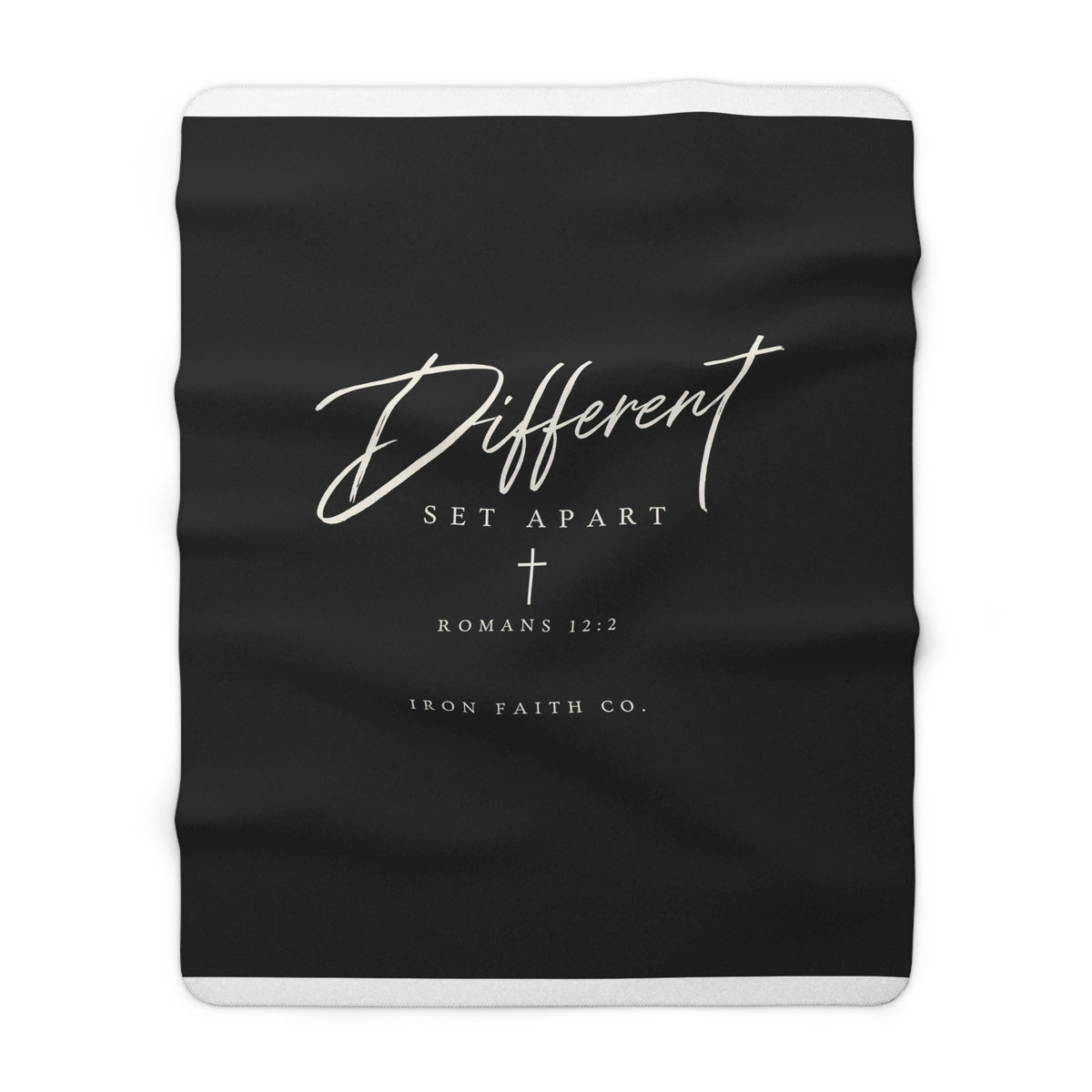 Different Romans 12:2 Sherpa Fleece Blanket
