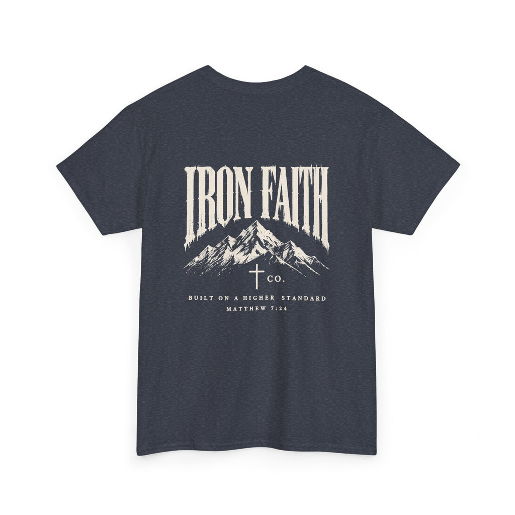 Built on a Higher Standard Tee – Back Print